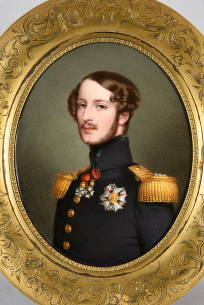 LIÉNARD Sophie (active 1842-après 1860).
Portrait...