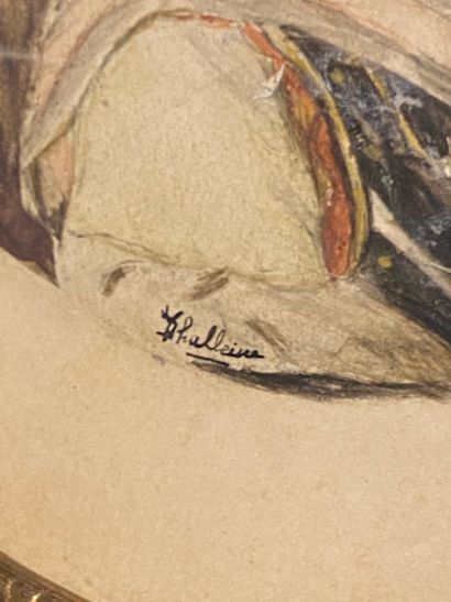 ÉCOLE ÉTRANGÈRE DE LA FIN DU XIXe SIÈCLE.
Portrait...