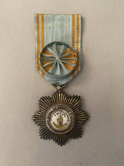 
ORDRE DE L’ETOILE ROYALE D’ANJOUAN (Comores)....