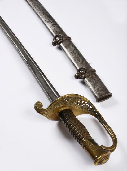 INFANTRY OFFICER'S SABRE. 1855. Blade dated...