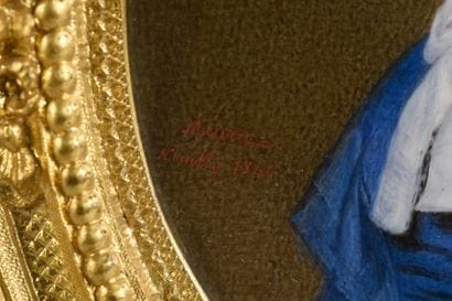 MEURET François (1800-1887).
Portrait of...