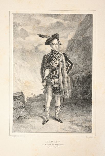 VOYAGE DU COMTE DE CHAMBORD ÉMIGRÉ DANS LES...