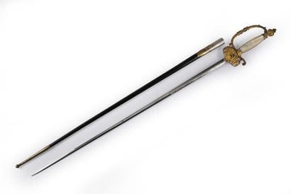 PREFET HENRI GOULLEY'S APPARAT Sword.
Silver...