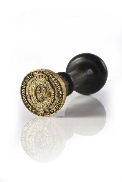 INK STAMP. 
 Engraved in the center of the...