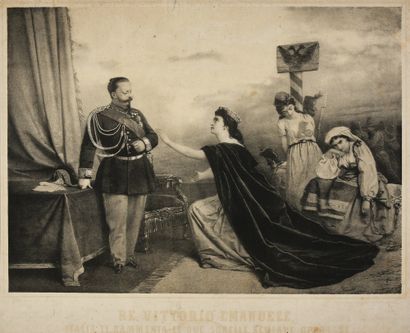 Ecole Italienne du XIXe siècle.
Allegory...