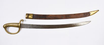 SABRE BRIQUET TYPE AN XI;
Guard stamped VERSAILLES....