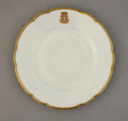 TABLE SERVICE OF THE DUKE OF NEMOURS,
DAMON,...