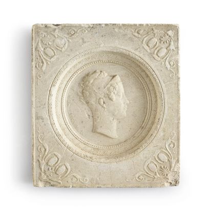 ROYAL FAMILY OF FRANCE.
Set of five plaster...