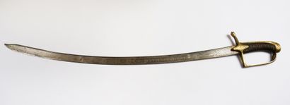 GOOD OFFICER'S SABRE OF THE IMPERIAL GUARD.
Blade...