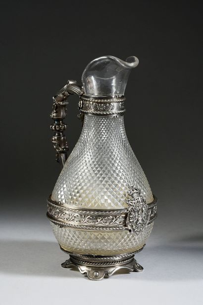 ORANGEADE CARAFE,
WITH THE COAT OF ARMS OF...