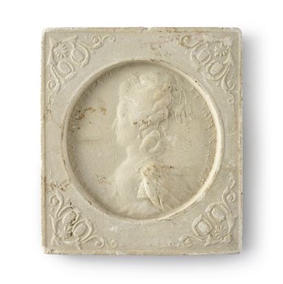 ROYAL FAMILY OF FRANCE.
Set of five plaster...