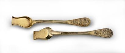 GOLDEN SALT PELLE, OF THE TABLE SERVICE OF...