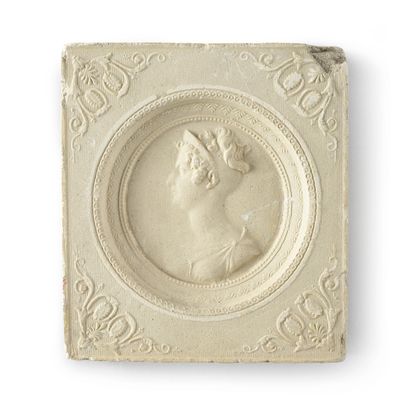 ROYAL FAMILY OF FRANCE.
Set of five plaster...