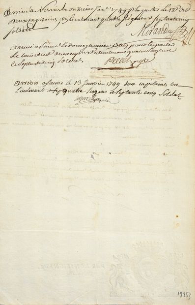 ROYAL AND MILITARY ORDERS]. 
 Set of 11 signed...