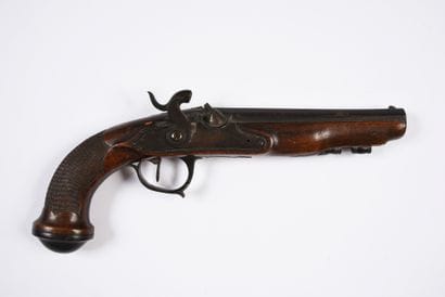 TRANSFORMED SILEX PERCUSSION OFFICER'S PISTOL.
Flat-body...