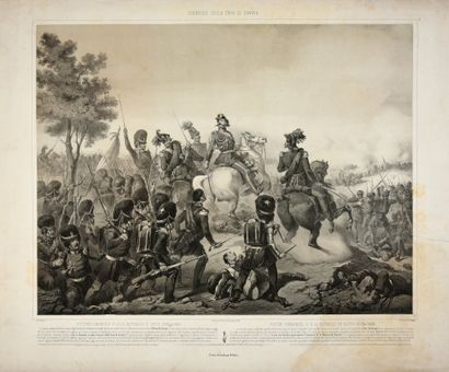 Ecole Italienne du XIXe siècle.
King Victor-Emanuele...