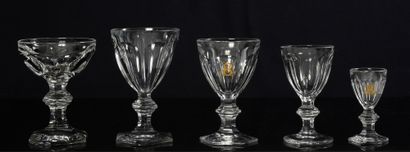 CRYSTAL SERVICE,
BACCARAT, FRANCE, 20th CENTURY....