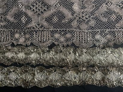 Metal lace borders, bobbins, 2nd half of...