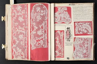 Lace collection, Mrs. Frances L. Childe,...