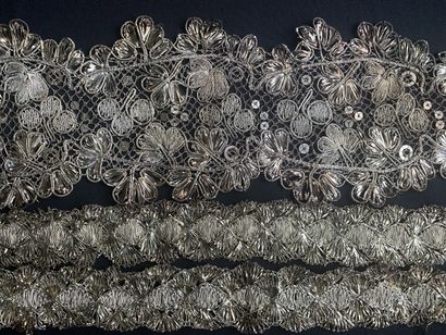 Metal lace borders, bobbins, 2nd half of...