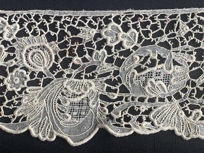 White embroidery metrages, 19th century....