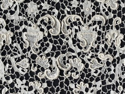 Point de France needlepoint lace, France,...