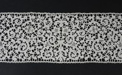 Bobbin lace border, Milan, last quarter of...