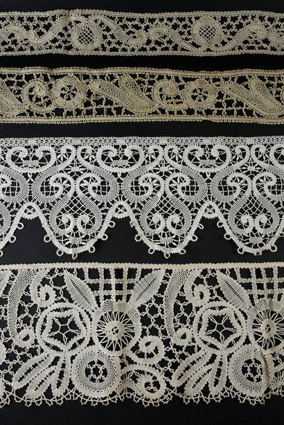 Long borders for furnishing, spindles, Belgium,...