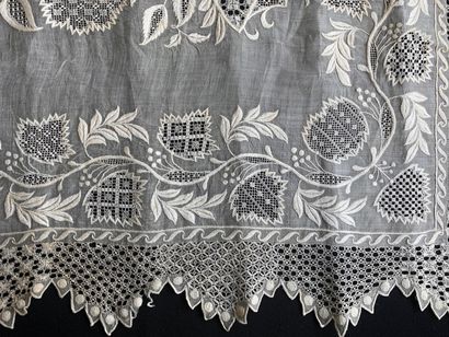 Large pineapple fiber stole, Philippines,...