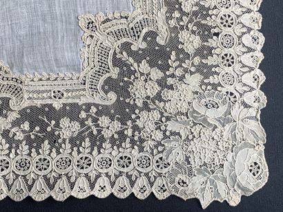 Handkerchief in Alençon, France, 2nd half...