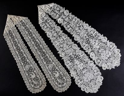 Two large ties, application of England, end...