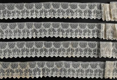 Alençon lace border, needlepoint, 1st half...