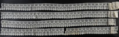 Alençon lace border, needlepoint, 1st half...