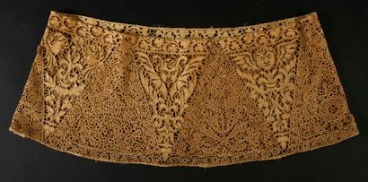 A needle lace centerpiece, Burano, early...