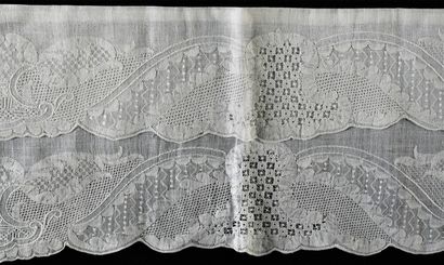 Borders and documents in Dresden embroidery,...