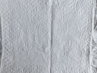 Bed linen (?) in boutis, Languedoc, 2nd half...
