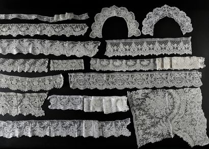 Borders and documents, Gauze stitch, needlepoint,...