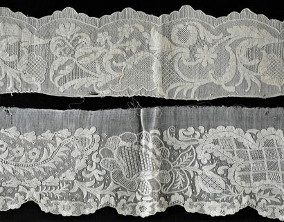 Borders and documents in Dresden embroidery,...