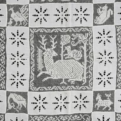 Large animal panel, late 19th century.
A...