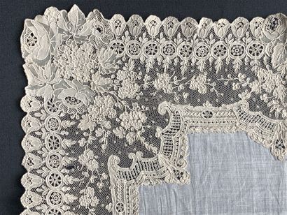 Handkerchief in Alençon, France, 2nd half...