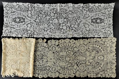 Two Duchesse stoles, Belgium, late 19th/early...