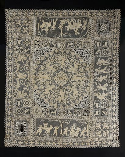 Large animal panel, late 19th century.
A...