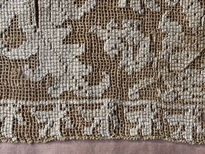Polychrome Buratto borders, Italy, early...