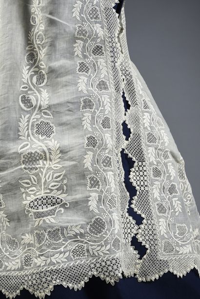 Large pineapple fiber stole, Philippines,...