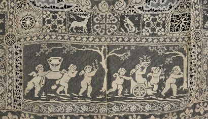 Large animal panel, late 19th century.
A...