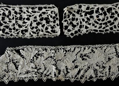 Mezzo Punto and Venice Flat Stitch, Italy,...