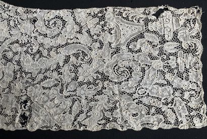 Needle lace, Point de France and Sedan, France,...