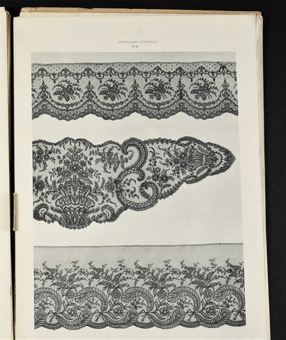 Two portfolios on laces in Plauen, circa...