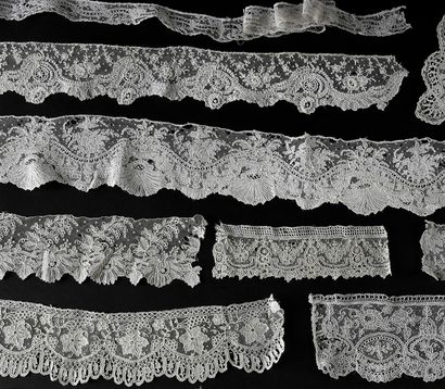Borders and documents, Gauze stitch, needlepoint,...