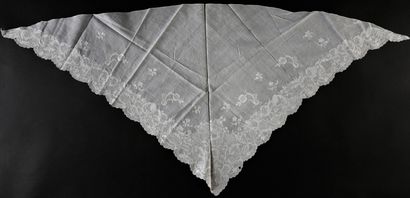 Dresden embroidery, needlepoint, 18th century.
In...